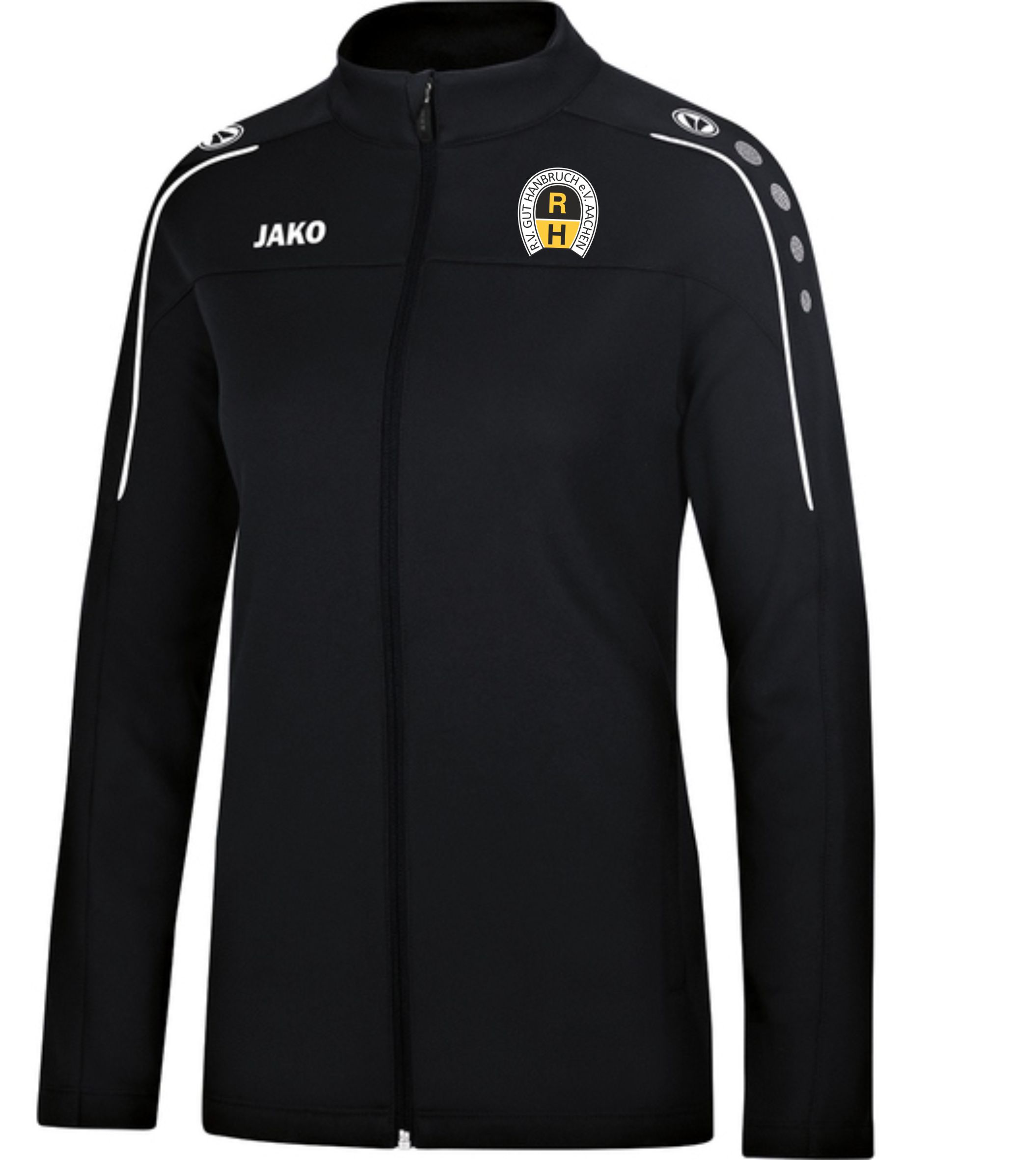  Artikelbild 1 des Artikels “R.V. Gut Hanbruch JAKO DAMEN Polyesterjacke schwarz 34-48 “