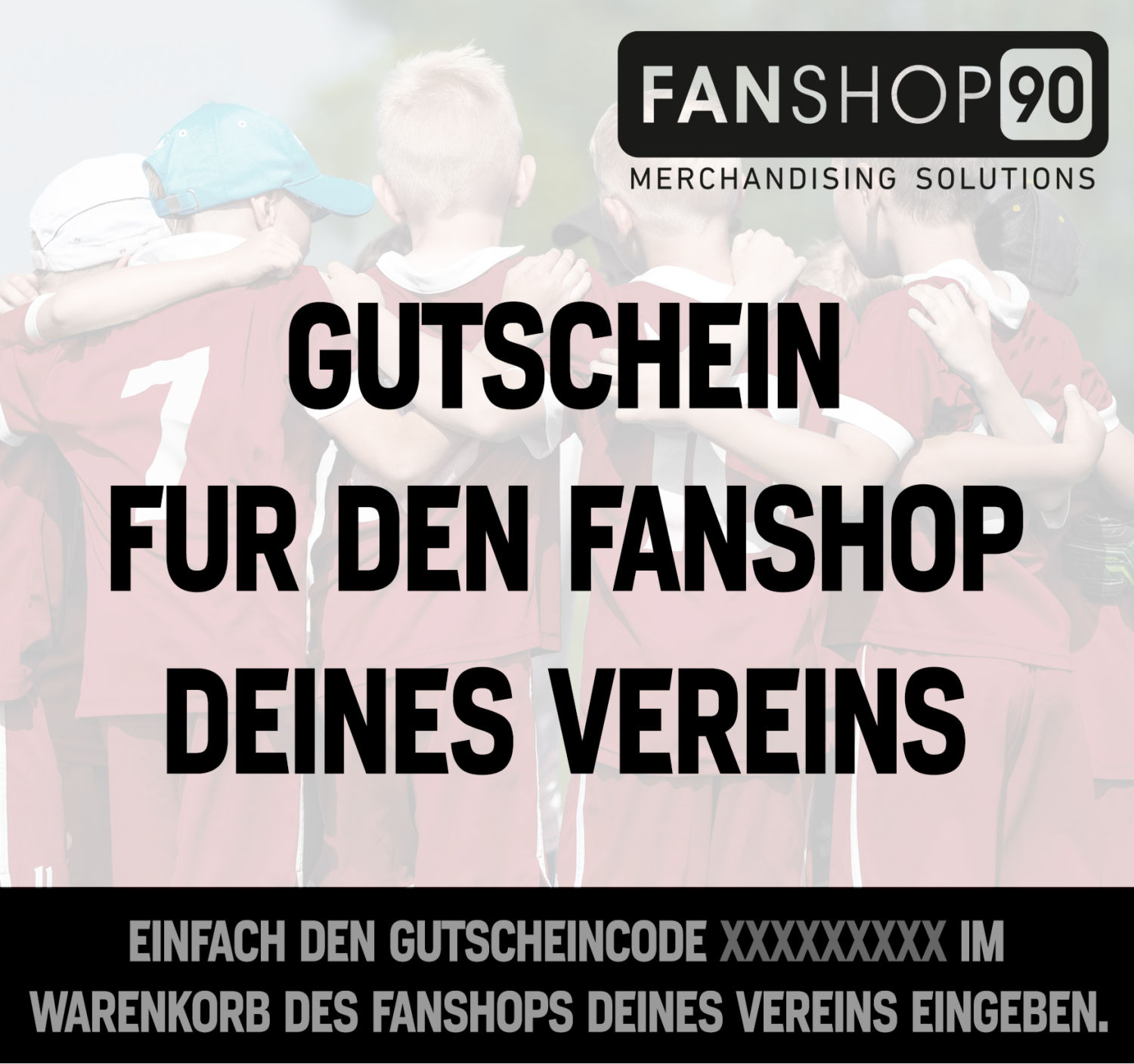  Artikelbild 1 des Artikels “Fanshop90-Gutschein “