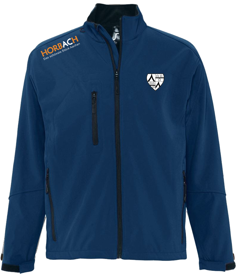  Artikelbild 1 des Artikels “Horbach Herren 3 Lagen Softshell Jacke Outdoorjacke grau blau | XL“