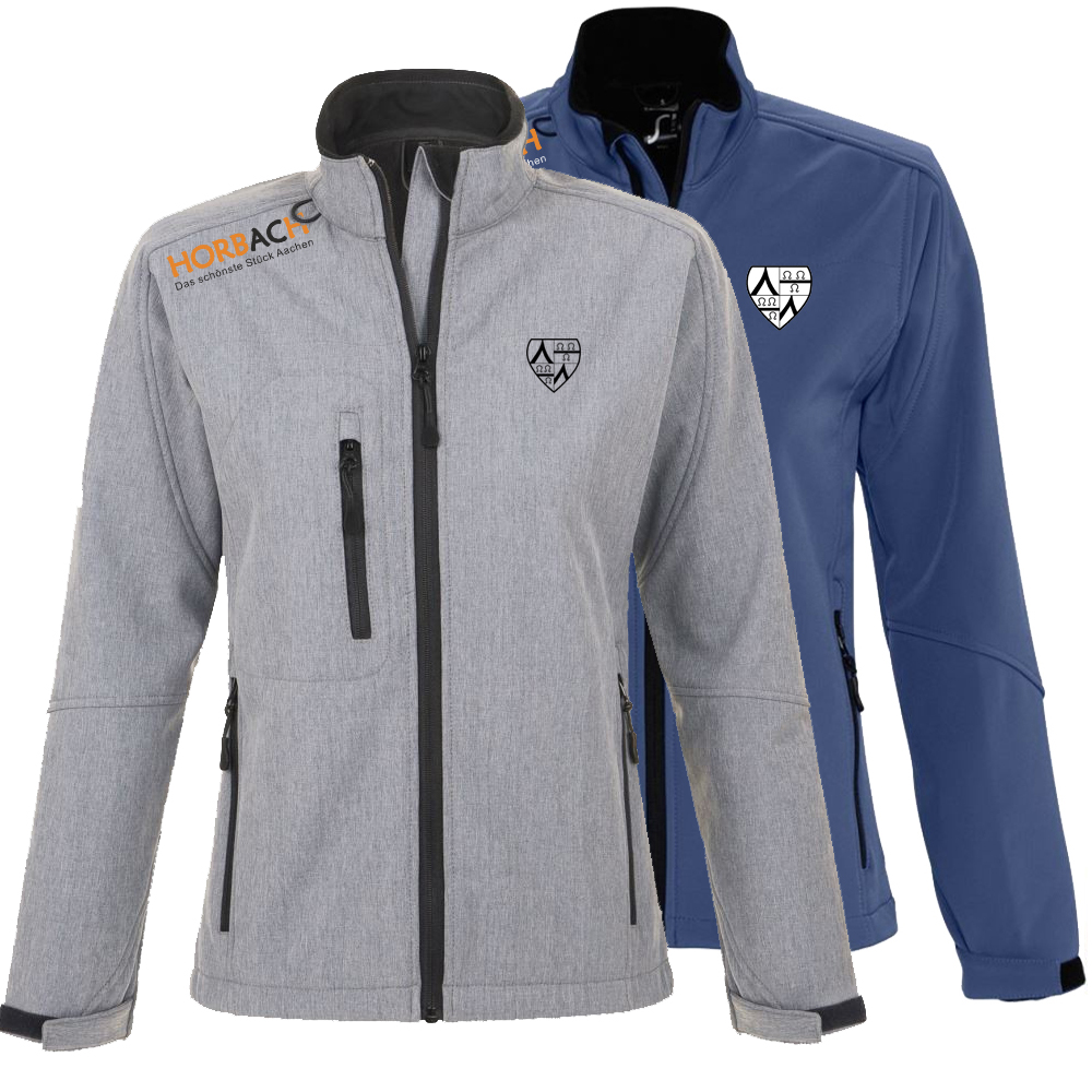  Artikelbild 1 des Artikels “Horbach Damen 3 Lagen Softshell Jacke Outdoorjacke grau “
