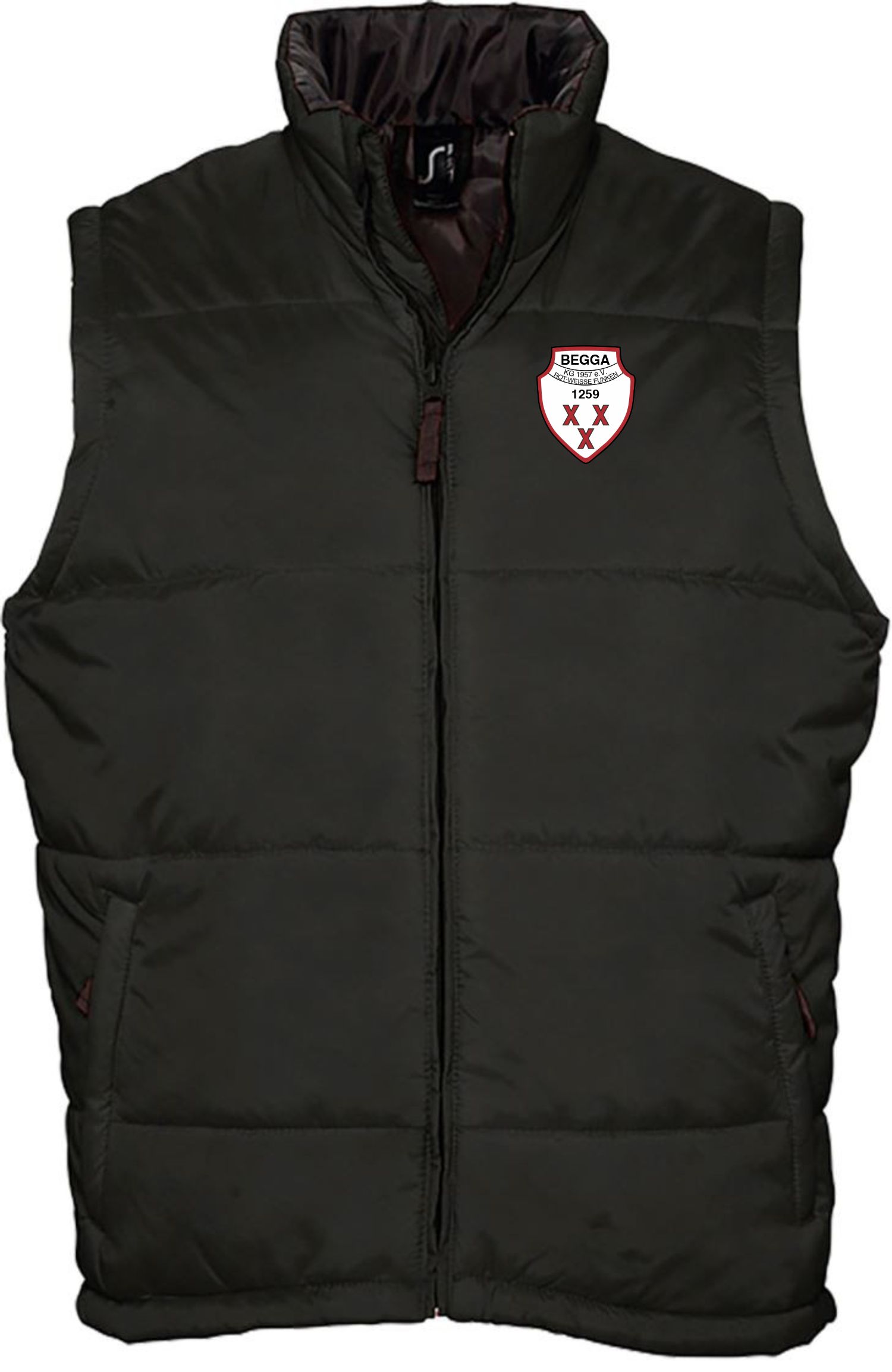  Artikelbild 1 des Artikels “KG Rot-Weiße-Funken Beggendorf Weste/Bodywarmer Gr. S-5XL “