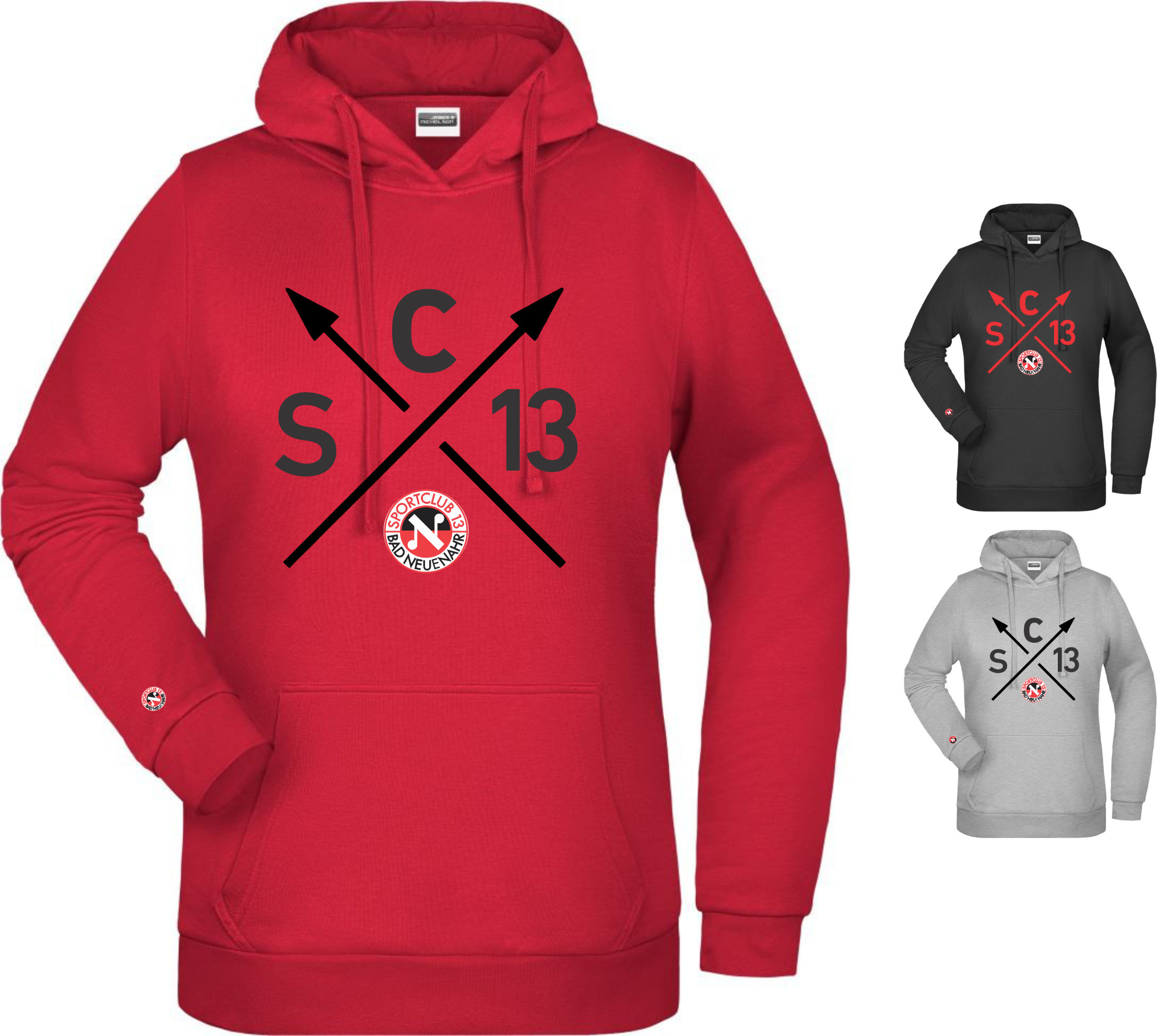  Artikelbild 1 des Artikels “SC 13 Bad Neuenahr DAMEN Hoodie Kapuzenpullover 