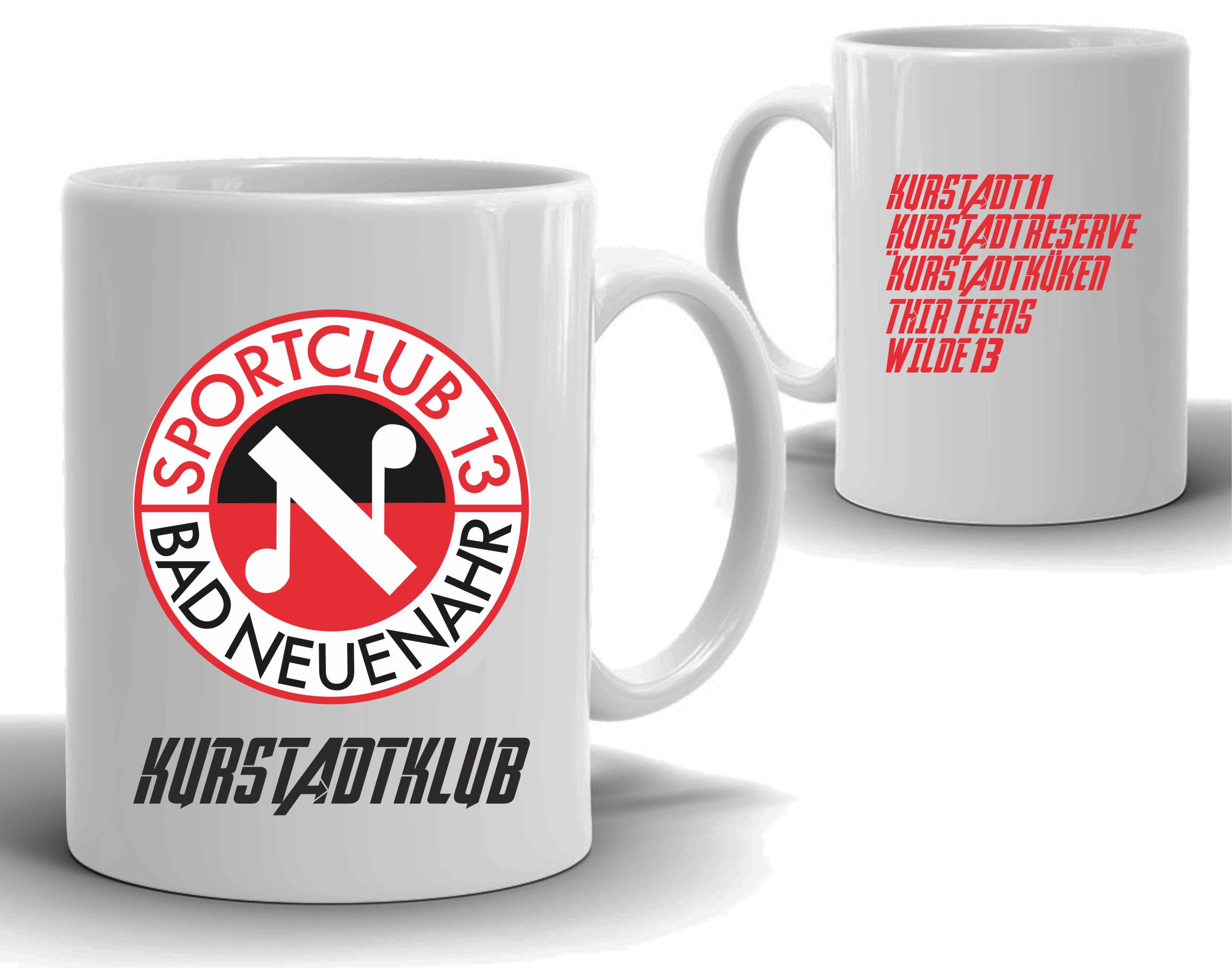  Artikelbild 1 des Artikels “SC 13 Bad Neuenahr Tasse weiß Kurstadtklub“