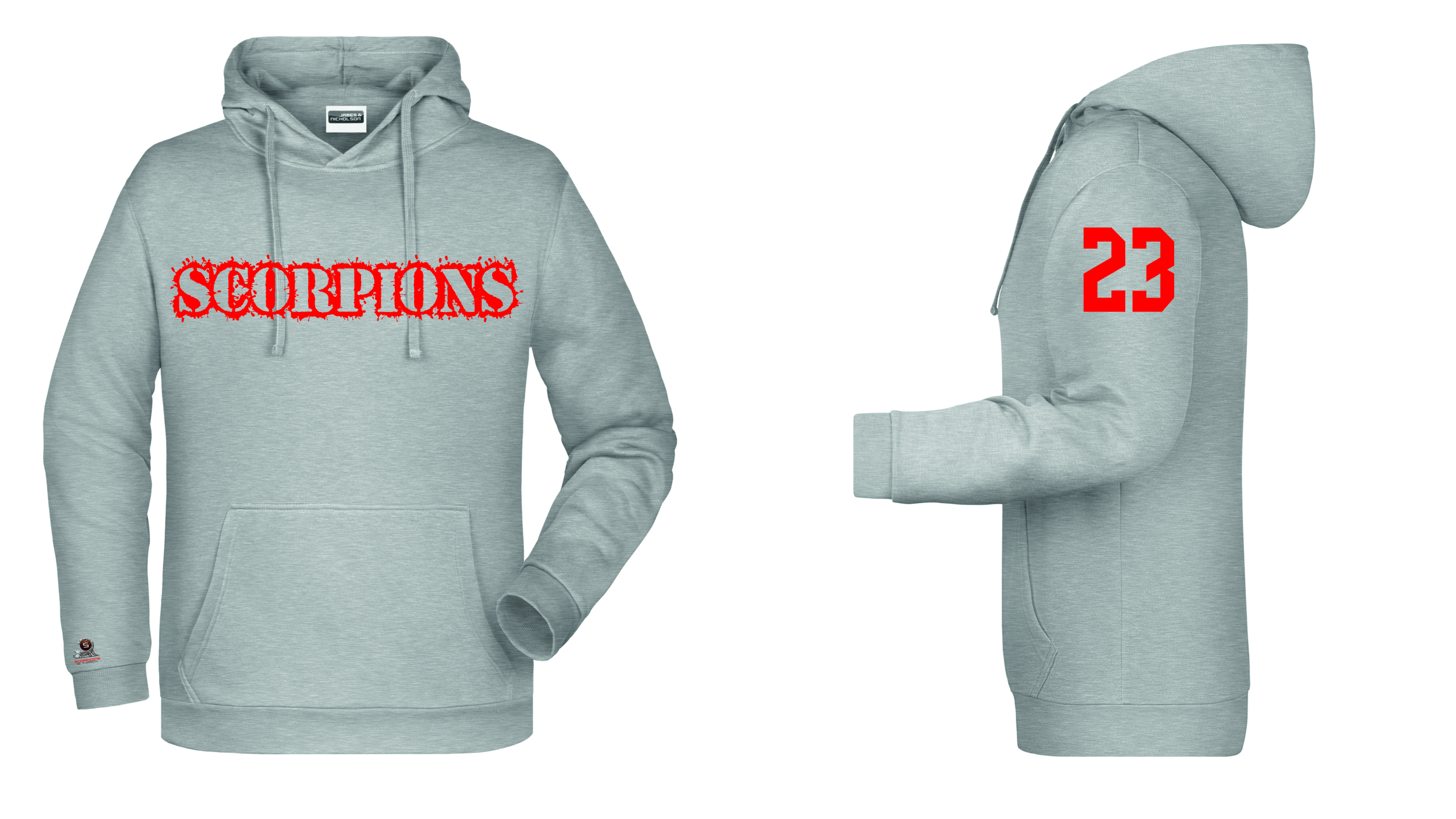  Artikelbild 1 des Artikels “Scorpions Gierath Hoodie Kapuzenpullover 