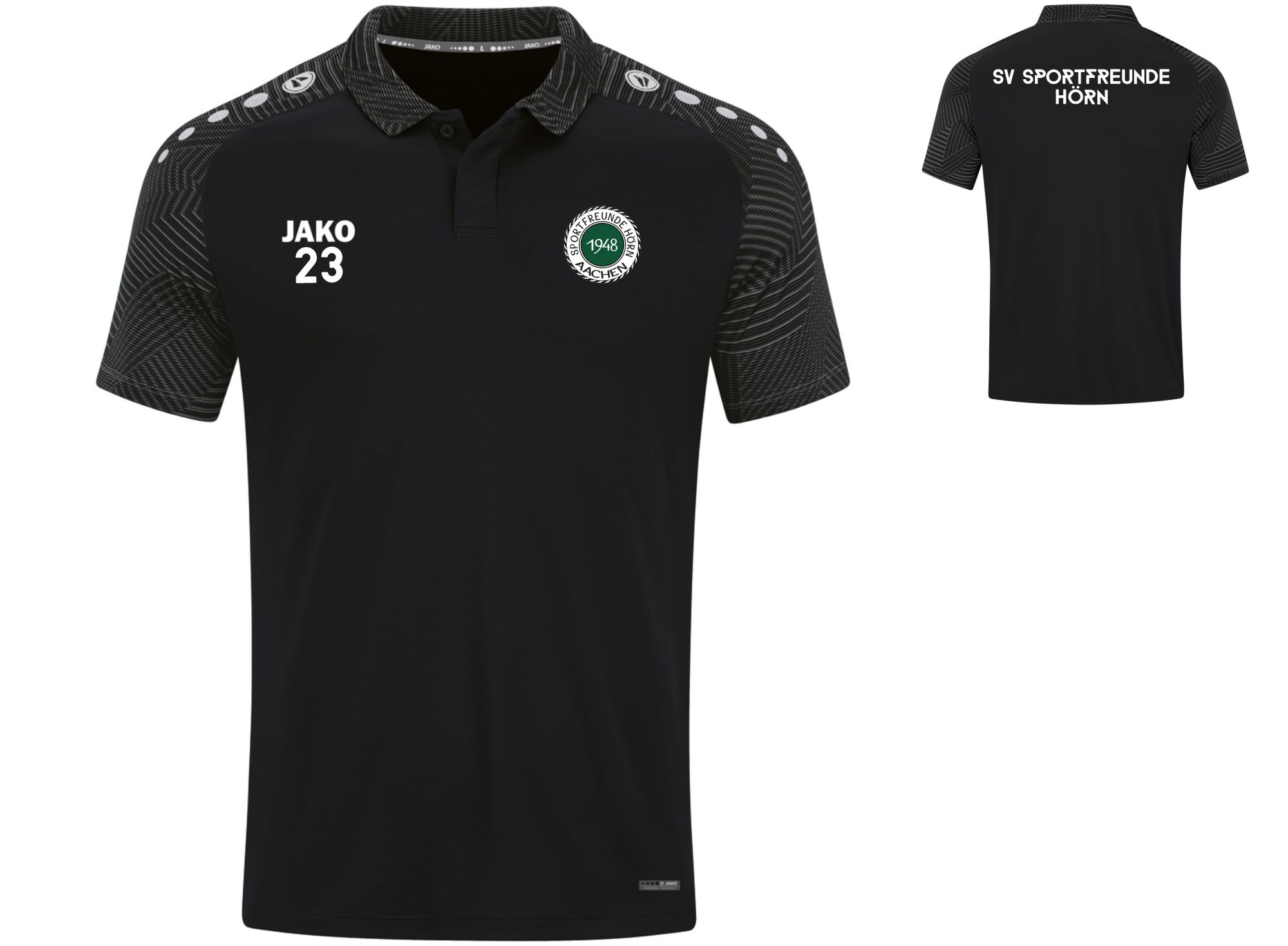  Artikelbild 1 des Artikels “SV Sportfreunde Hörn JAKO TrainerInnen Poloshirt schwarz “