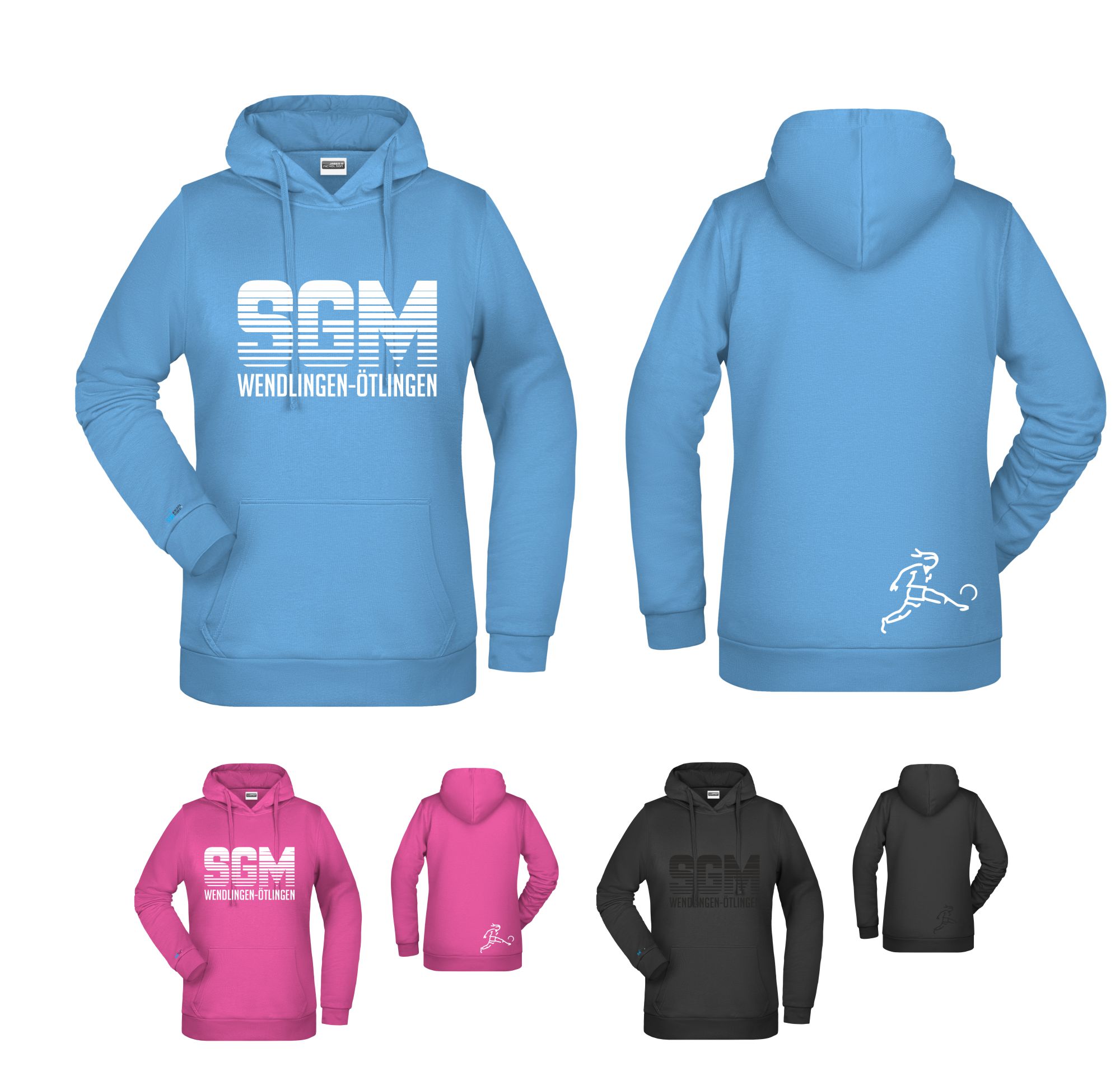 Artikelbild 1 des Artikels “SGM Wendlingen-Ötlingen DAMEN Hoodie Kapuzenpullover 