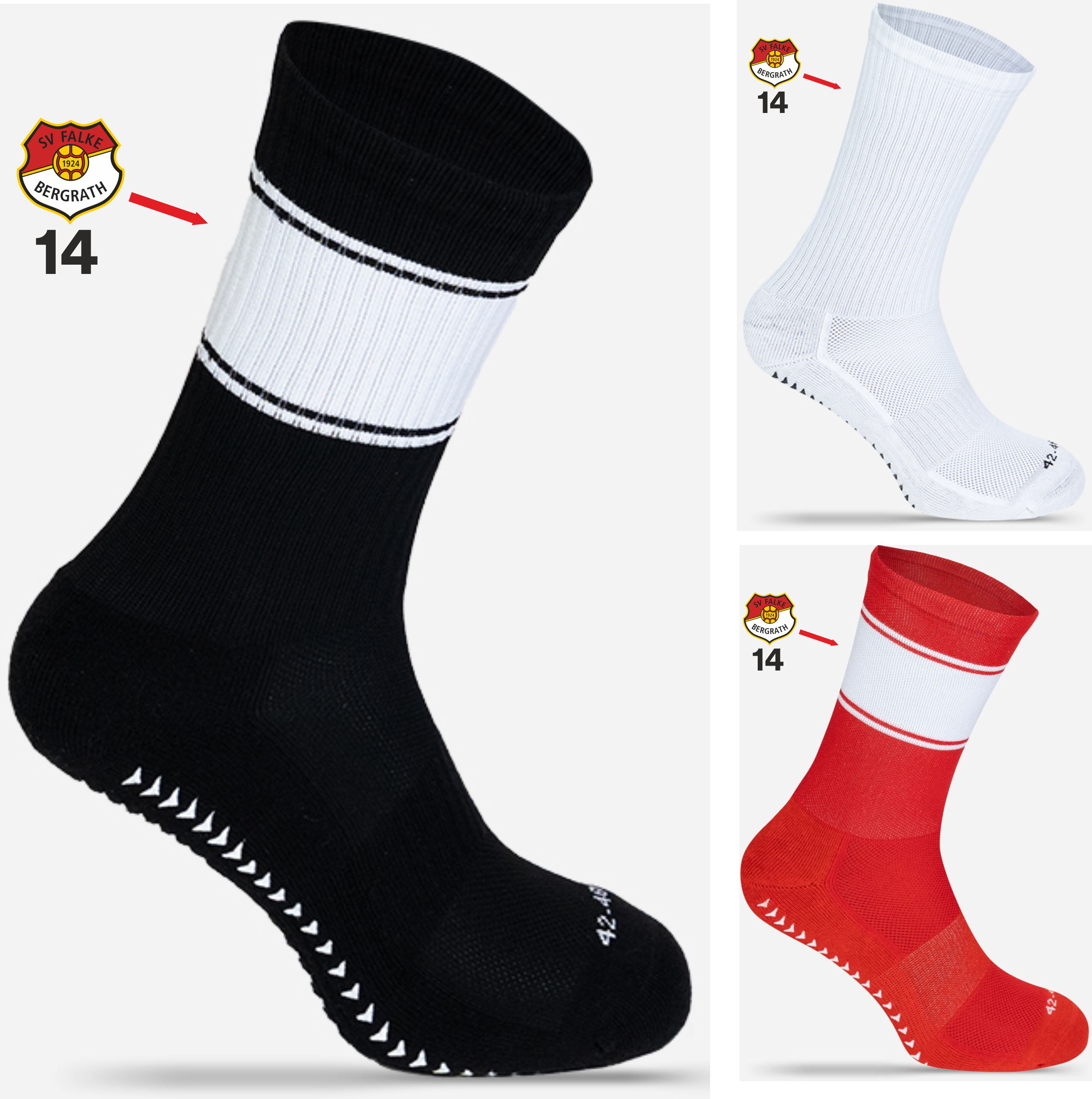  Artikelbild 1 des Artikels “SV Falke Bergrath TEAM SOCKS “