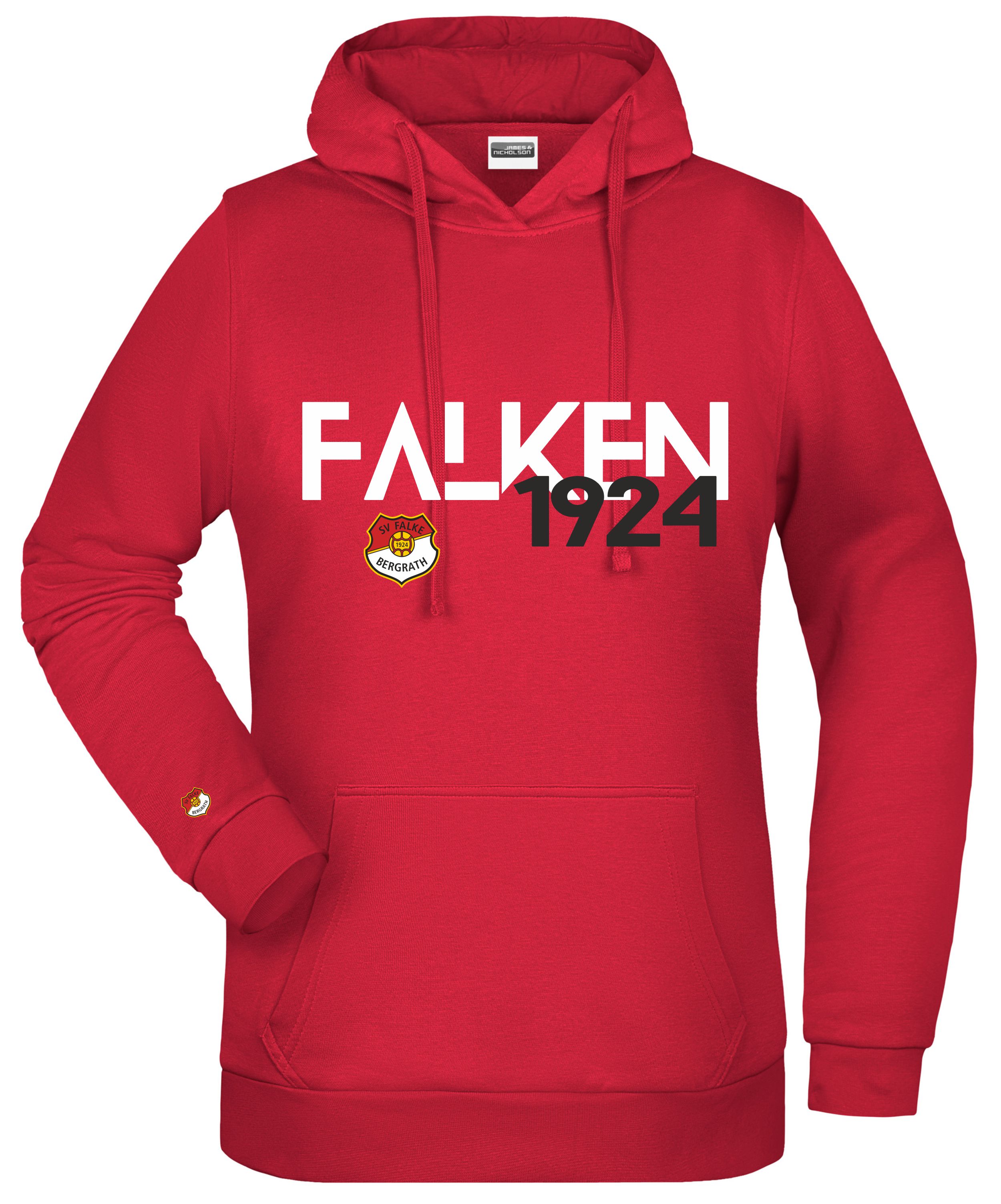  Artikelbild 1 des Artikels “SV Falke Bergrath DAMEN Hoodie Kapuzenpullover 