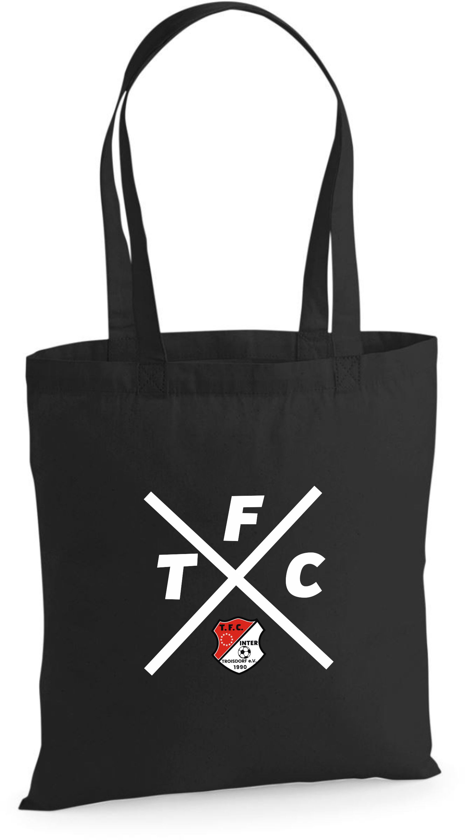  Artikelbild 1 des Artikels “TFC Inter Troisdorf Baumwolltasche schwarz “