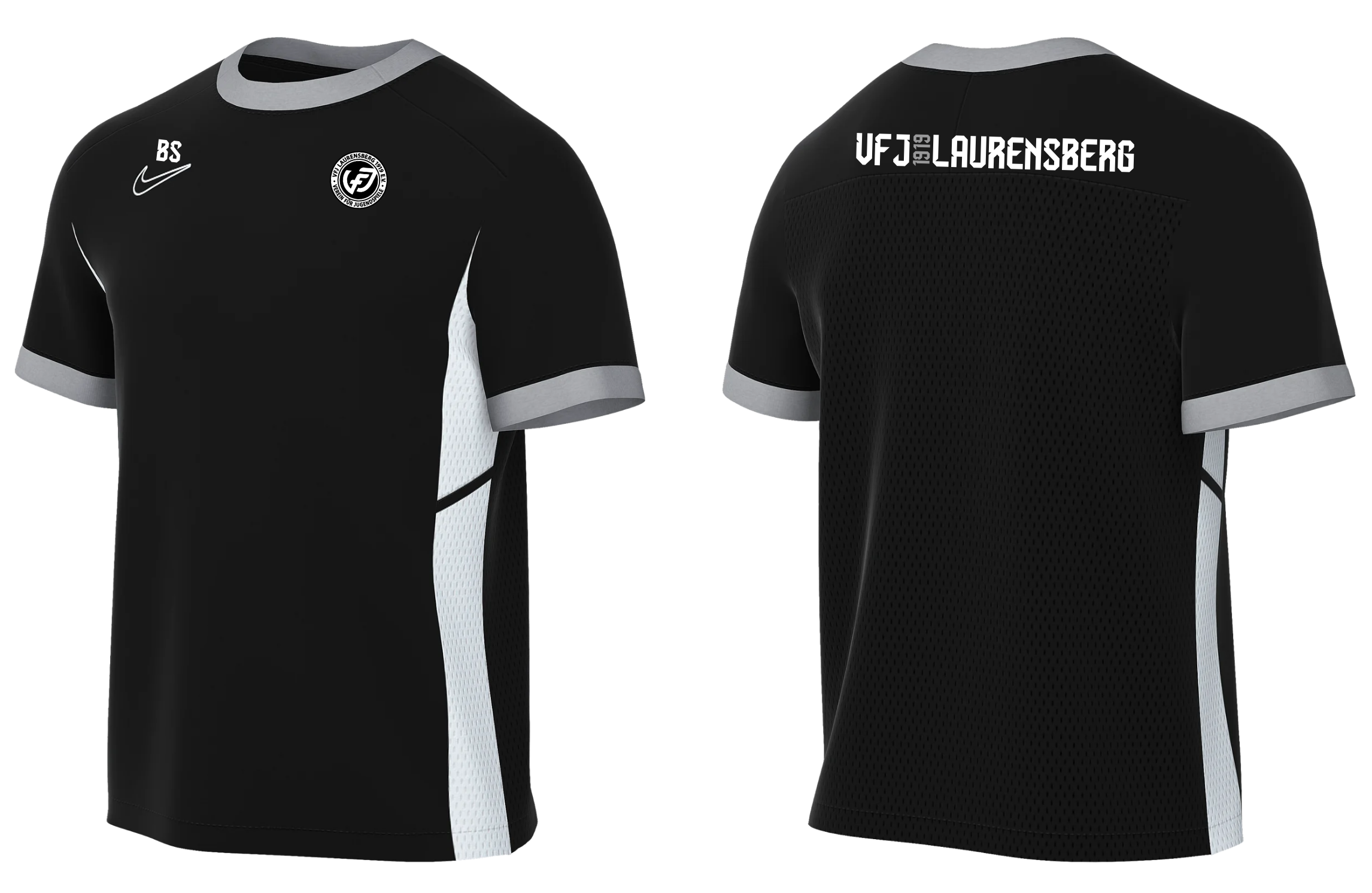  Artikelbild 1 des Artikels “VFJ Laurensberg Nike Academy 25 Poly-Shirt/Trikot schwarz Gr.122 - 3XL 137-147 (M) | Kinder“