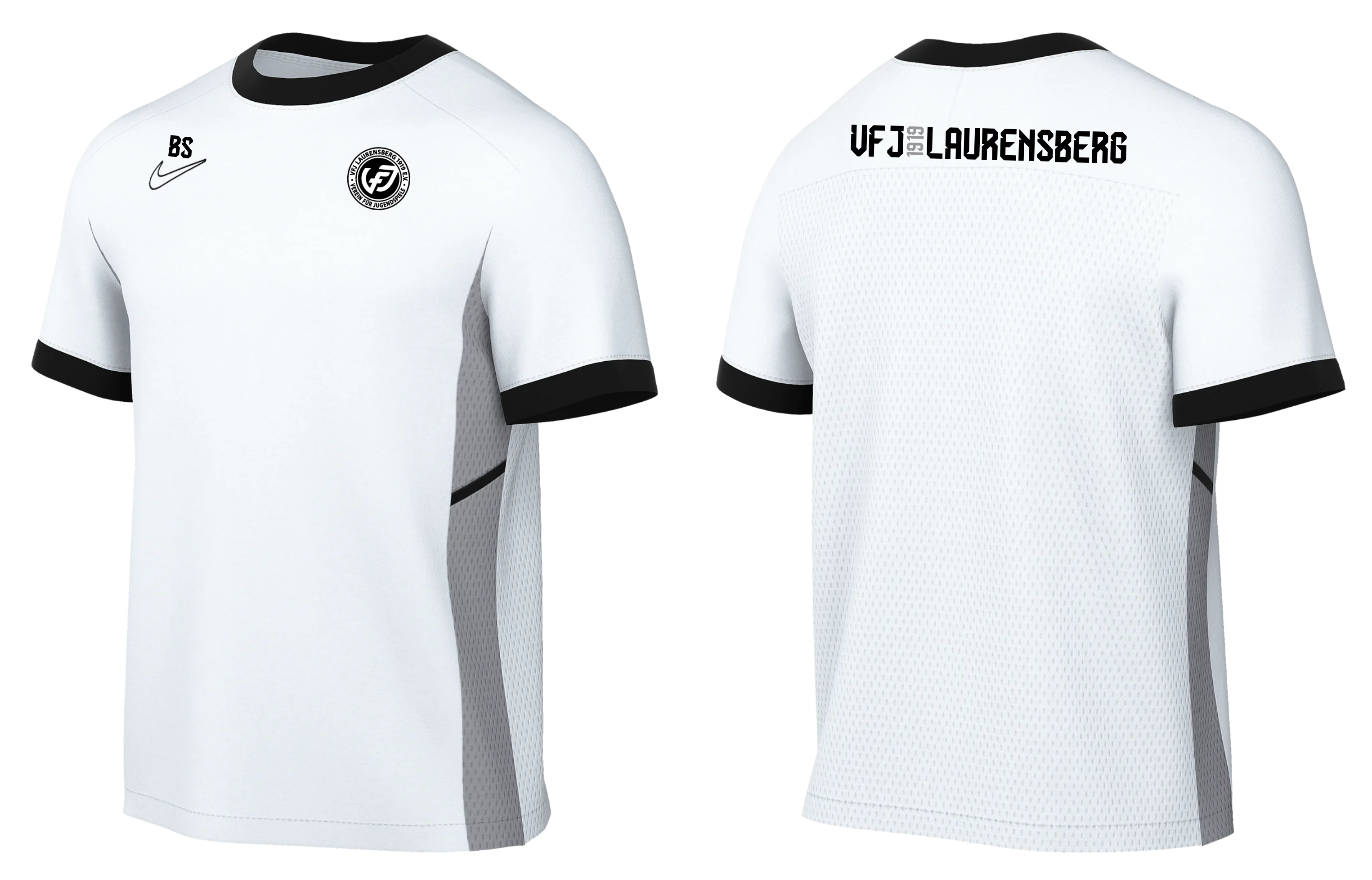 Artikelbild 1 des Artikels “VFJ Laurensberg Nike Academy 25 Poly-Shirt/Trikot weiß Gr.122 - 3XL “