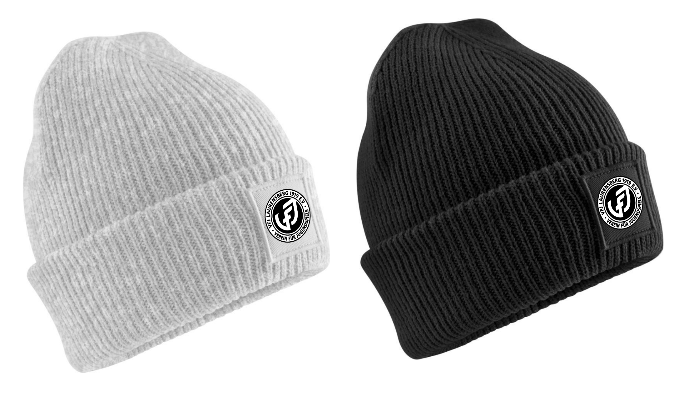  Artikelbild 1 des Artikels “VFJ Laurensberg Strickmütze mit Patch für Erwachsene / Kinder “