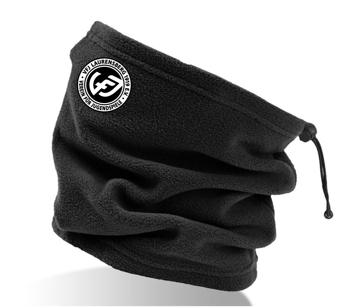  Artikelbild 1 des Artikels “VFJ Laurensberg Fleece 2in1 Halswärmer / Mütze Neckwarmer schwarz  “