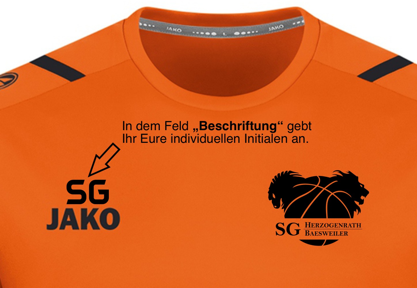  Artikelbild 3 des Artikels “SG JAKO DAMEN Trainingsshirt orange 34-44 “